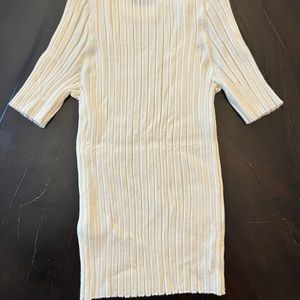 Woman’s Helmet Lang ribbed shirt never warn, medium